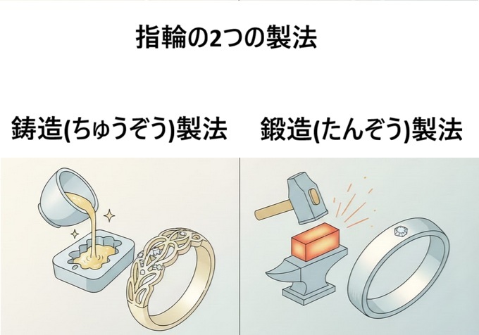 指輪の製造方法